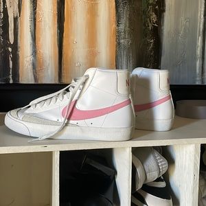 Pink Nike blazers